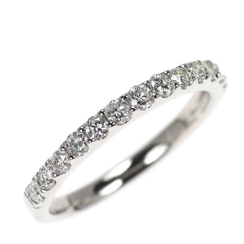 Bague diamant k18wg - diamant,