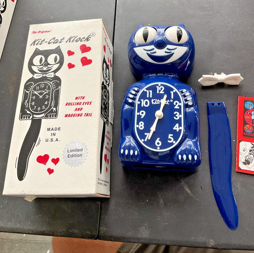 Kit cat klock - kit-cat, blue