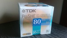 10 Minidisc TDK PoSHE MD 80