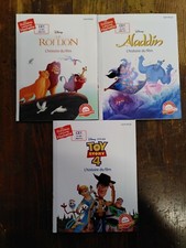 Lot 3 livres DISNEY lecture