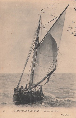 Trouville sur mer - 14, barque