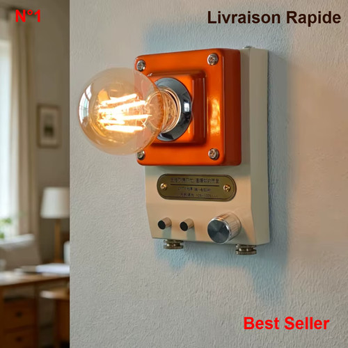 Lampe murale vintage - vintage, à