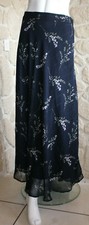 Jupe longue bleue neuve taille