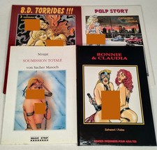 Lot de 4 bandes dessinées