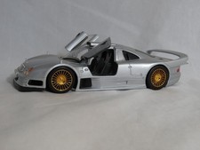 1:26 Diecast Car MAISTO SILVER MERCEDES CLK-GTR AMG