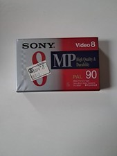 Sony Video 8 MP Camcorder Tape Cassette 90 PAL Standard P5-90mpd