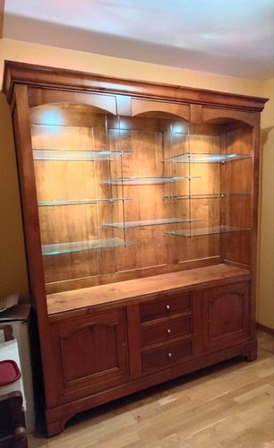 Bibliothèque vitrine en - /,