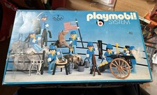 VINTAGE PLAYMOBIL - NORTHERNERS WESTERN 3408 CLICKY IN BOX RARE!!!