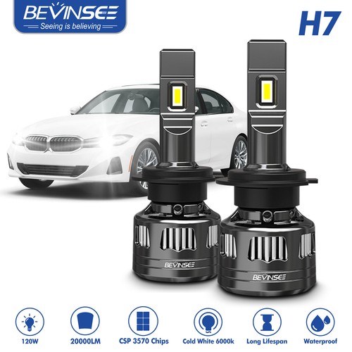 Bevinsee led phare - 2x, h7