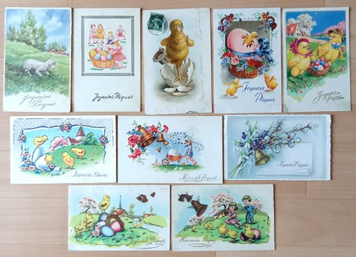 Cpa fantaisie joyeuses - x, 10