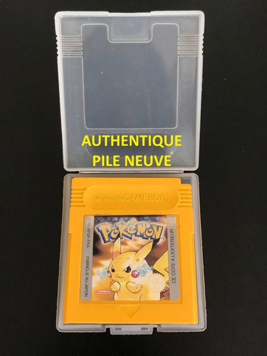 Pokemon version jaune game boy - jaune,