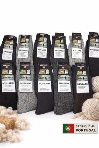 Paires chaussettes 50 - 12,
