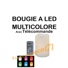 BOUGIE A LED EN CIRE AVEC