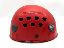 PETZL Ecrin Roc RED Helmet Climbing Caving Whitewater Great Condition 53-63 cm.