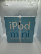 Apple Ipod Mini 2. Generation 4GB Bleu Scellé Neuf Collector Mp3 Lecteur Rareté