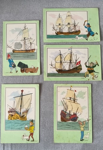 Tintin lot chromos voir et - lot,