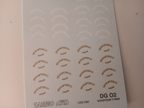 Decals goodyear and - 1:43, eagle