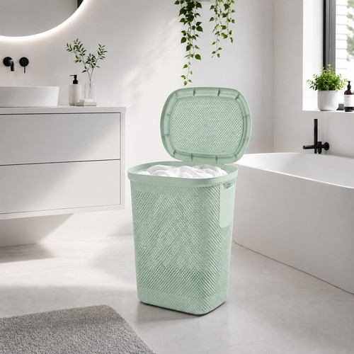 Coffre linge panier à - coffre,