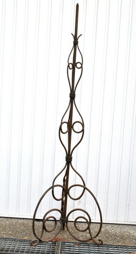 Lampadaire fer forgé - lampadaire, en