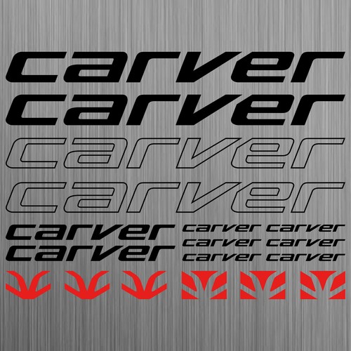 Carver autocollant sticker - autocollant,