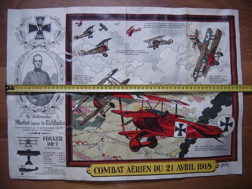 Poster spirou combat aerien - poster,