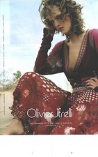 2004 ADVERTISING ADVERTISEMENT OLIVIER STRELLI ready to wear clothes