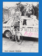 CYCLING cycling card JEAN CLAUDE ROGGE team CA GOES ONLY FLANDRIA signed