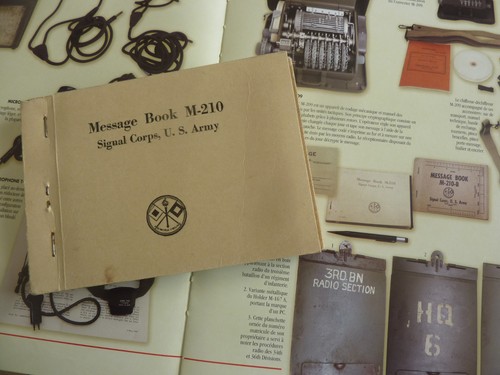 Ww2 message book - book, du