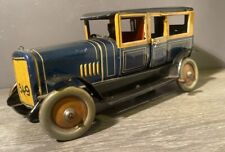 JOUET ANCIEN VOITURE TÔLE DISTLER GERMANY MÉCANIQUE TIPPCO GUNTHERMANN