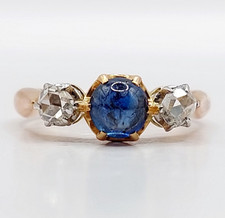 Bague vintage or rose 18k