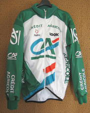 Veste cycliste Credit Agricole