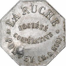 [#1280055] France, Token, Société Coopérative La Ruche, Countermarked, EF