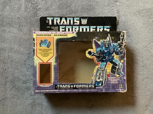 Transformers darkwing box - g1,