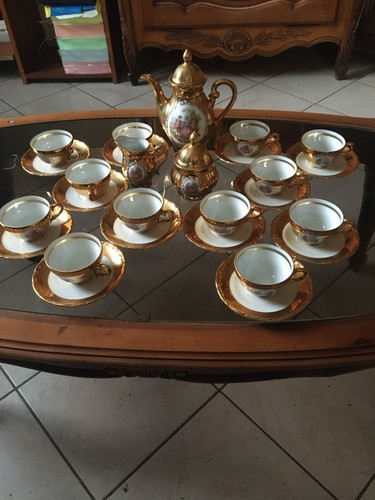 Service café porcelaine en - service,