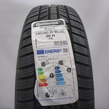 195 60 18 1x Continental 195/60 R18 96H XL TS870P Pneus 2023 comme Neuf Plein