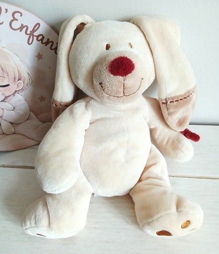 Nicotoy doudou peluche lapin