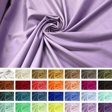 Tissu Velluto Lisse Souple au