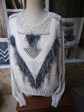 Splendide pull  angora Ecru