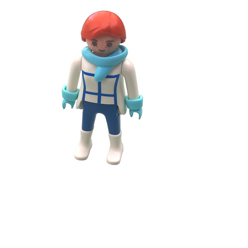 Playmobil 4891 blonde - playmobil, queue