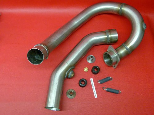 Tube échappement quad 450cc