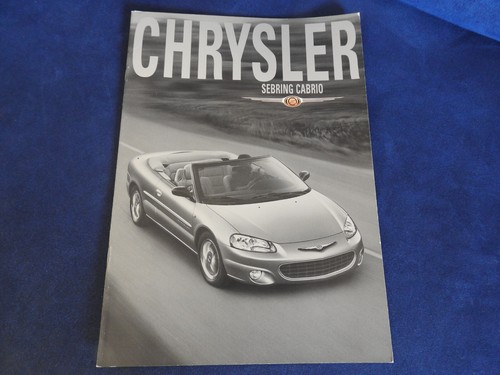 Catalogue chrysler sebring - chrysler,