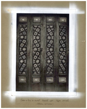 Persia, Sandalwood Doors, Coptic Work, Egypt 14th Century Vintage Alb