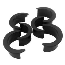 Lot de 6 revêtements de table en plastique pour trous de billard 4 coins 2