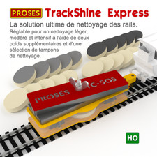 TC-505 TrackShine Express pour les voies de modélisme ferroviaire échelle HO