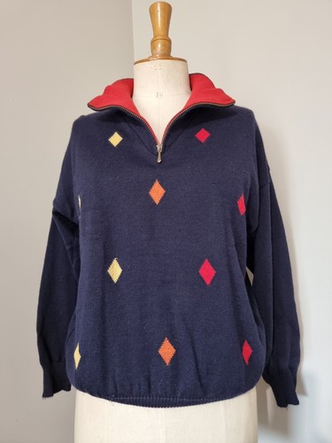 Vintage pull camionneur marine - vintage,