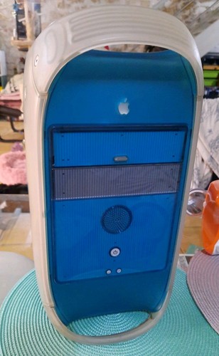 Apple power macintosh blue - macintosh,