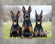 Puzzle Doberman personnalisé