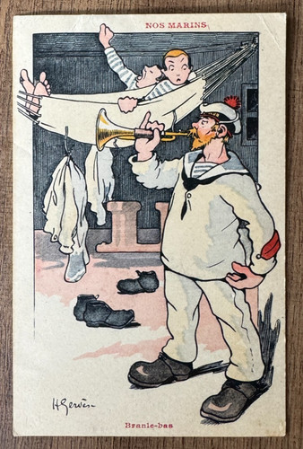 Cpa carte postale illustrée - cpa,
