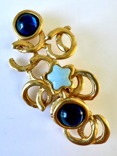 Grande broche vintage bijou - grande,