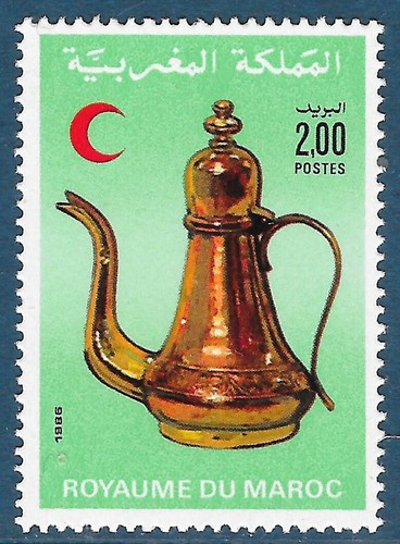 Timbre maroc morocco - morocco, n°